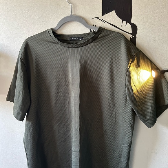 Blue and Green Lined Tees - Picture 9 of 9